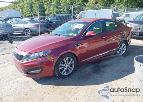 2013 Kia Optima Ex из США, поврежденный, VIN 5XXGN4A79DG254152